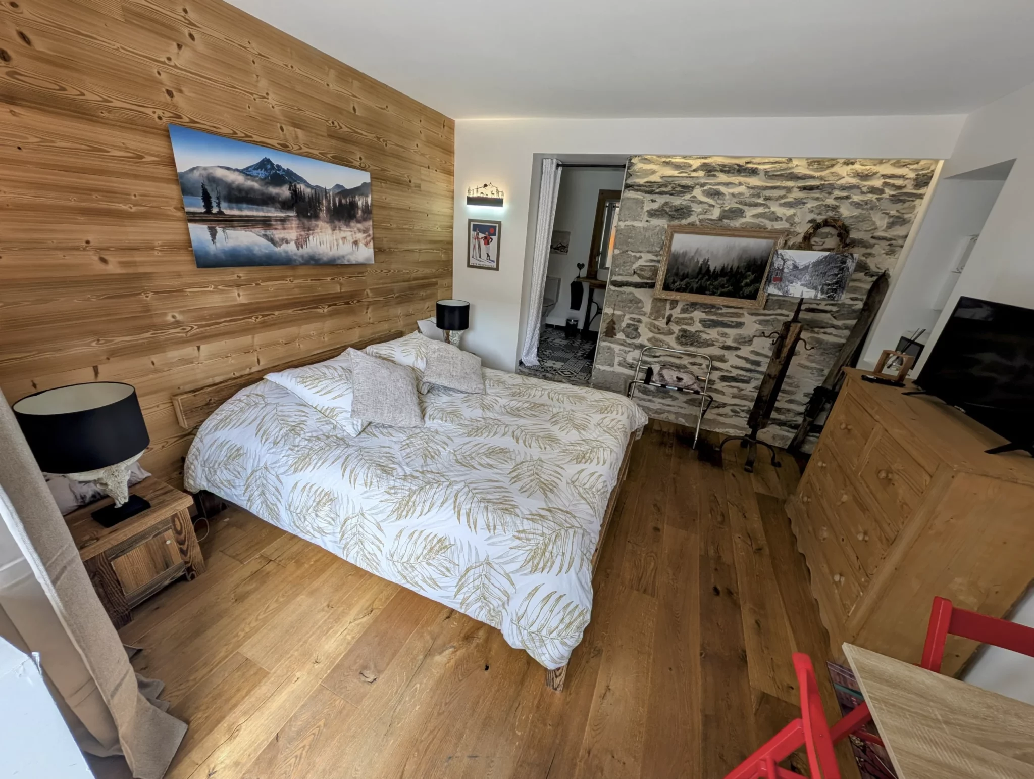Chambre avec hammam la Garde en Oisans
